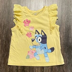 Bluey Graphic Ruffle Tank 5